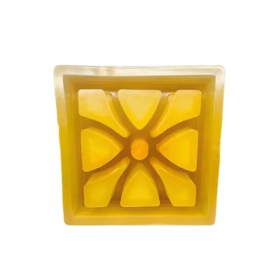RK Rubber 8 x 8 Floral Cement Breeze Block Mould