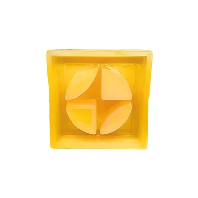 RK Rubber 8 x 8 Flower Look Cement Breeze Block Mould