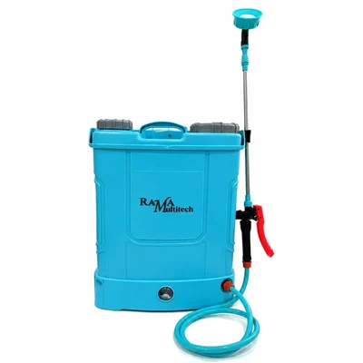 Rama Multitech RM-12 18 Liter Battery Operated Knapsack Sprayer with Expandable SS Lance