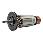 Heavy Duty replacement Motor Armature for Novex Prime CM5 NEW Marble Cutter, 1500W+ high-torque, Integrated Fan & Drive Gear