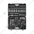 ROCKFORCE 179 Piece Socket & Bit Set with 1/4", 3/8", 1/2" Drives, Cr-V Steel Tool Kit (RF-41793-5)