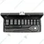 ROCKFORCE 12 Piece ½″ Drive 6‑Point Impact Socket Set with Case (RF‑4122‑5)