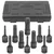 Rockforce 10 Pcs Torx Bit Socket Set (Size : T30-T100)