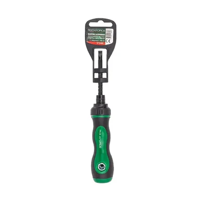 ROCKFORCE 2-in-1 T-Handle Telescopic Reversible Screwdriver – PH2x6mm, Compact Ergonomic Design (RF-8152R)