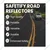 CHANDOK Road Reflectors Studs Markers - Enhance Visibility and Safety for Roads and Walkways, Freeways & Driveways(Pack-5 pcs)