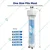 Shapure Service RO Kit Without TDS Meter for Water Purifier Alkaline Membrane Inline Spun Carbon Sediment Cartridge