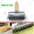 Stainless Steel Lattice Roller Cutter with Wood Handle for Cookie, Pie Dessert, Pizza, Bread, Pastry Roller Cutter, Household Baking Tool