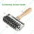 Stainless Steel Lattice Roller Cutter with Wood Handle for Cookie, Pie Dessert, Pizza, Bread, Pastry Roller Cutter, Household Baking Tool