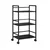 Metal Rolling 3 Tier Trolley with Wheels For Commercial Kitchens, Industrial Workshops