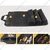 PAHAL Roll Up Waterproof Tool Bag With Strap in the Middle, & 3 Zippered Pockets for Different Types of Tool Accessories