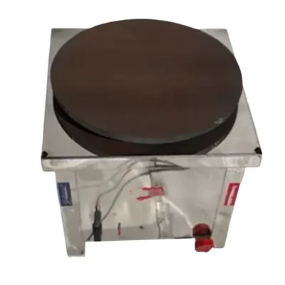 18 inch Rotating Plate Dosa Bhatti for Commercial Kitchens, Street Food Vendors