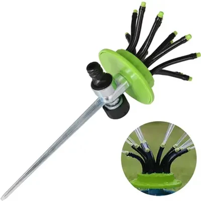 OUTO 360 Degree Rotating Sprayer Garden Sprinkler for Watering Plants 