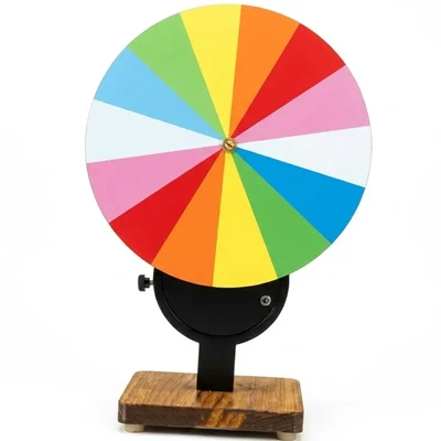 Elecopto mm Hand-Driven Physics Lab Newton Color Disc VIBGYOR Spectrum Blending Optical Wheel Apparatus