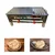 15x30x12 inch Two Burner Commercial Chapati Bhatti With 8 mm Thick Tawa and Stainless Steel Body