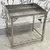 GBE 36 X 24 X 32 inch Roti Table With Stainless Steel Body and 6 inch Backsplash for Commercial Kitchen