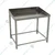 Vinayak Machines Stainless Steel 34X24X32 inch Roti Table With 6 Inch Backsplash