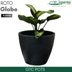 GTC 11" Multi Color Roto Globe Pot for Balcony, Home Decoration, Hotels  and Resorts