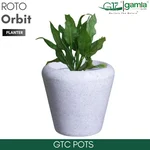 GTC 16" Multi Color Roto Orbit Pot for Balcony, Home Decoration, Hotels  and Resorts
