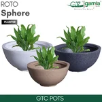GTC 20" Multi Color Roto Sphere Planter Pot for Balcony , Home Decoration , Hotels and Resorts