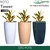 GTC 10" Multi Color Roto Tower Planter Pot for Balcony, Home Decoration, Hotels  and Resorts(Color-Sandstone)