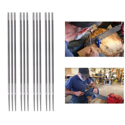 Mild Steel Chainsaw Files (Pack of 12 pcs)(Size-4.5 mm)
