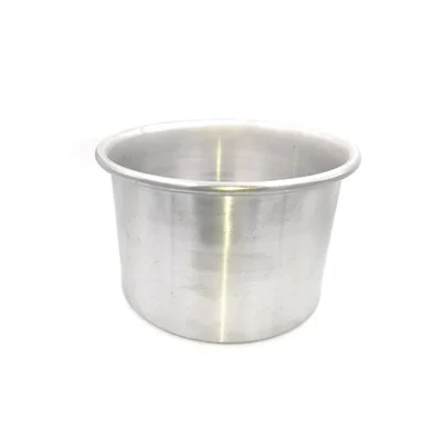 Aluminum Tin 5/4 Inch Capacity Round Cake Pan for Baking Professional Tier Cakes, Pastries and Desserts