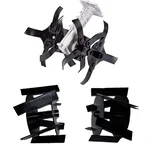 Heavy Duty 26 mm Round Tiller and Cross Tiller Attachment Combo For Brush Cutter