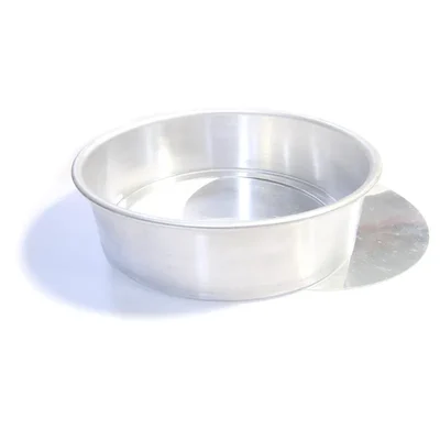 10 Inch Round Bottom Removable Cake Pan Aluminium Mould for Oven