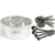 5 inch Aluminum Round Cake Mould Pan with Measuring Cups and Spoons