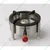Gurubhai 10 x 10 inch Round Catering Burner with Stainless Steel Body