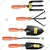Globus Garden Tool Combo Kit, Cultivator, Fork, Weeder, Big and Small Trowel (Set Of 5 Pcs) For Cultivating The Soil and Weeding