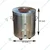 Heavy duty 23 x 23 x 35 Inch Round Shape Charcoal Tandoor, SS Body