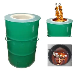 Commercial Round Shape Charcoal Tandoor MS Body(Size-23/30 Inch)