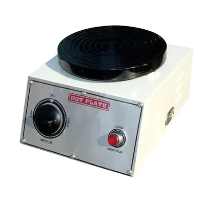 ConXport Laboratory Hot Plate 8 Inch Round Heating Surface Chemical Resistant Electric Heating Element Model