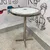GBE 30 inch Round Standing Table with Stainless Steel Body