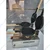 High Volume Gas Operated Double Top Stainless Steel 2 in 1 Round Stick Waffle Maker Machine For Cafe