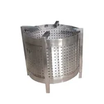 Stainless Steel 14x12 Inch Round Tandoor Gas Bhatti For Commercial Use 