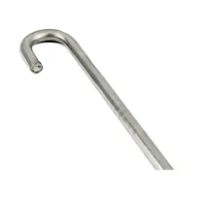 Pack of 6 | 24.75X0.375 inch ROUND TANDOOR SKEWERS- ELECTRO POLISH STAINLESS STEEL with 8 MM