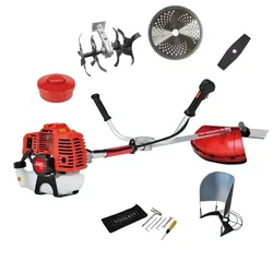 SPEAR 2 Stroke 52 CC Sidepack Brush Cutter with Round Tiller Attachment