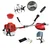 SPEAR 2 Stroke 52 CC Sidepack Brush Cutter with Round Tiller Attachment