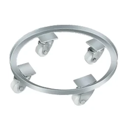 Round Trolley 23 x 23 inch of Mild Steel Body for Round Tandoor