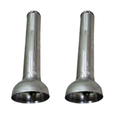 Stainless Steel Round Tube for Egg Sausage Roll/Hot Dog Maker Machine(Quantity-2 Pcs)