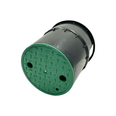 My Irigacio World 7-Inch Round Valve Box Heavy-Duty Weatherproof Enclosure