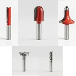 Yash Eco Made in India Router Bit and Boring Cutter Combo Pack of 8 Complete Cabinet Making Solution