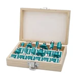 Total 6 mm 12 Pcs Router Bits Set (TACSR0121)
