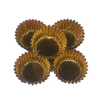 1000 Pcs, 30x18.5 Premium Royal Golden Inside Disposable Baking Cupcake Liners For Wedding, Birthday, Baby Shower