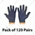 RPES Pack of 120 Blue Free Cotton Knitted Safety Hand Gloves