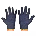RPES Pack of 60 Blue Free Cotton Knitted Safety Hand Gloves
