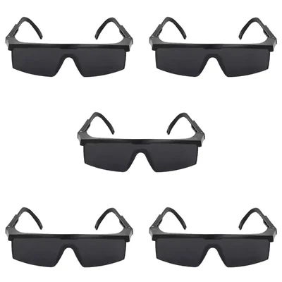 RPES Pack of 60 Zoom Black Polycarbonate Safety Goggles(Pack-5 pcs)