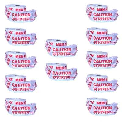 RPES Pack of 12 250m Caution Barricade Tape